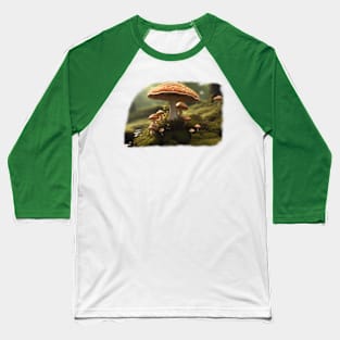 Mushroom Patch Baseball T-Shirt